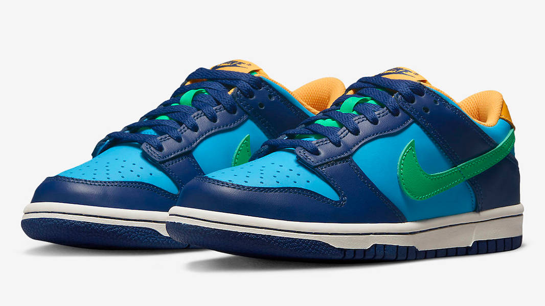 Nike Dunk Low GS Hoops Blue Multi DV1693-401 Side