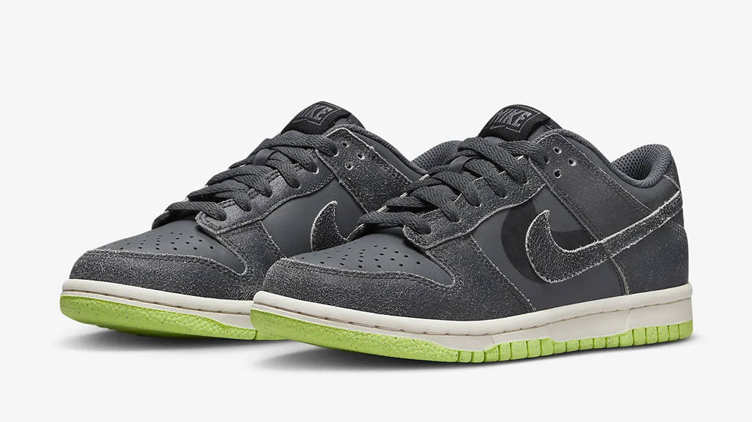 Nike Dunk Low GS Iron Grey Green DQ6215-001 Side