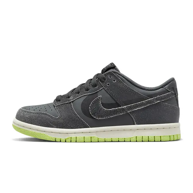 Nike Dunk Low GS Iron Grey Green | Where To Buy | DQ6215-001 | The Sole ...