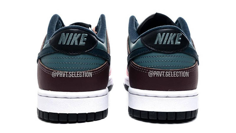 Nike Dunk Low Neapolitan Green Bubblegum Brown Back 2