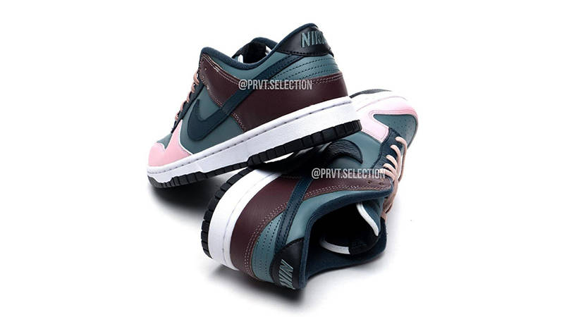 Nike Dunk Low Neapolitan Green Bubblegum Brown Back