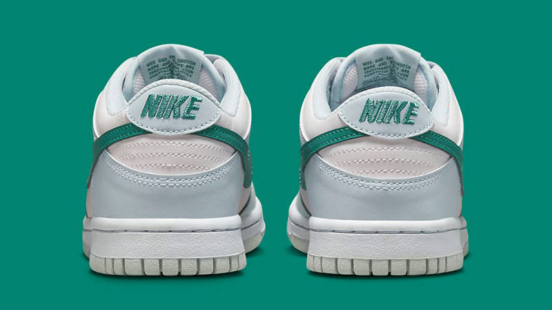 Nike Dunk Low Pastel Pink Green Back