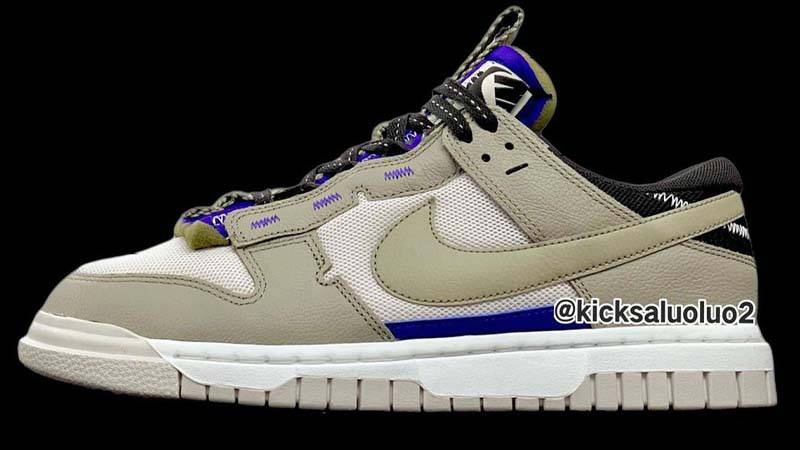 Nike Dunk Low Remastered 3.0 Olive Blue