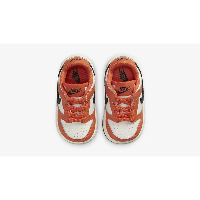 Big Kid's Nike Dunk Low Phantom/Black-Safety Orange (DH9765 003