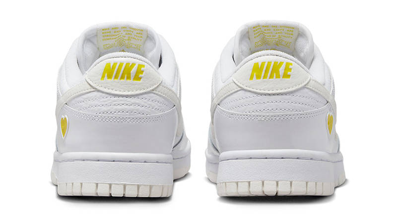 Nike Dunk Low Valentine Day Yellow Heart FD0803-100 Back