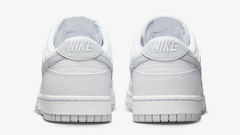 nike wmns dunk low white pure platinum