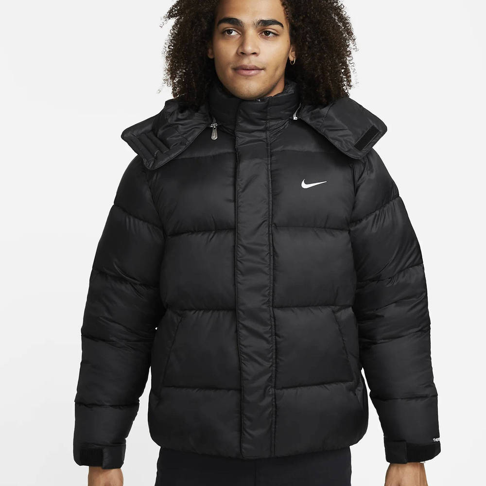 Nike Life Therma-FIT Puffer Jacket - Black | The Sole Supplier
