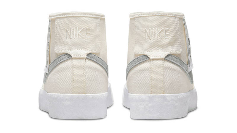 Nike SB Blazer Mid Warning Label Summit White