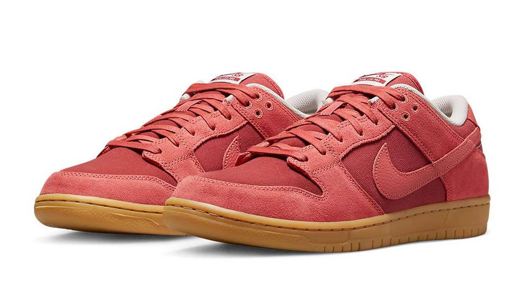 red suede nike sb