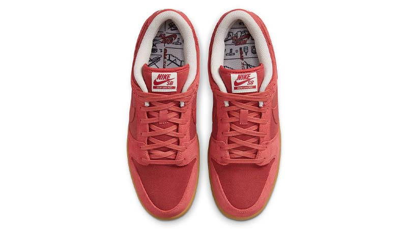 Nike SB Dunk Low Red Gum Middle