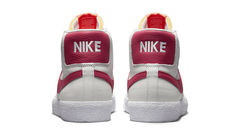 Nike SB Zoom Blazer Mid ISO White Sweet Beet DR8190-161 Back