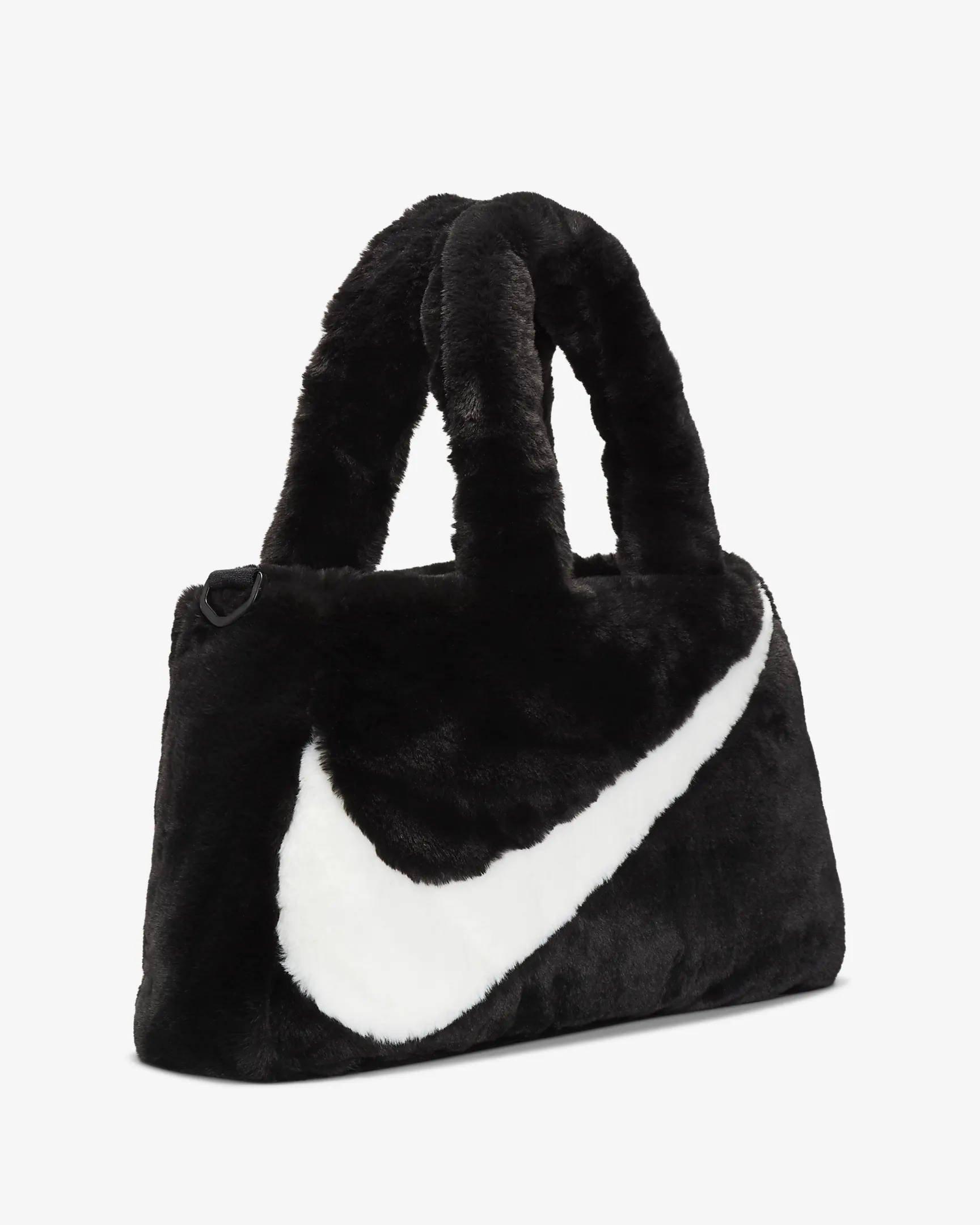 Nike Sportswear Faux Fur Tote | Where To Buy | FB3050-010 | The