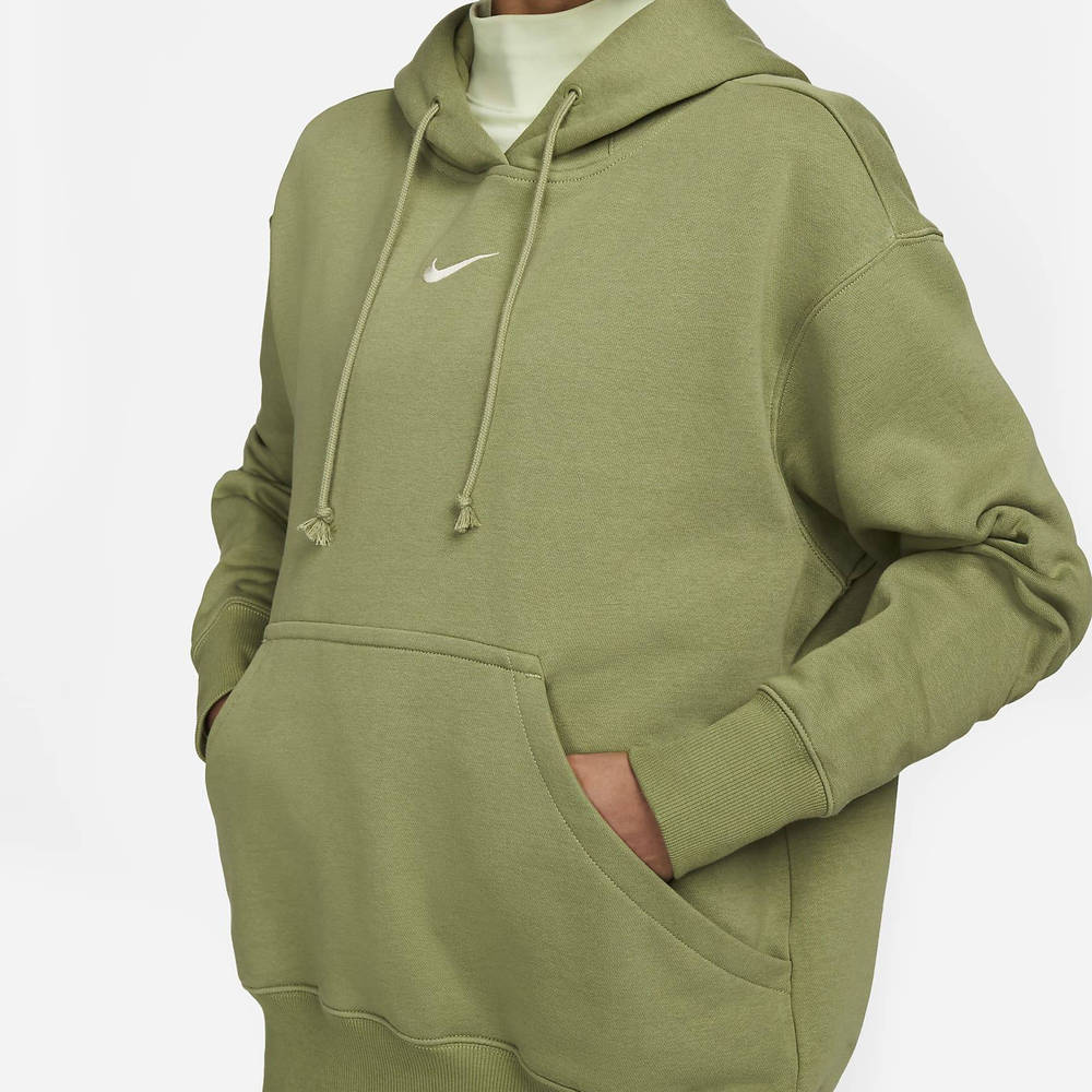 Nike Sportswear Phoenix Fleece Oversized Pullover Hoodie - Alligator ...