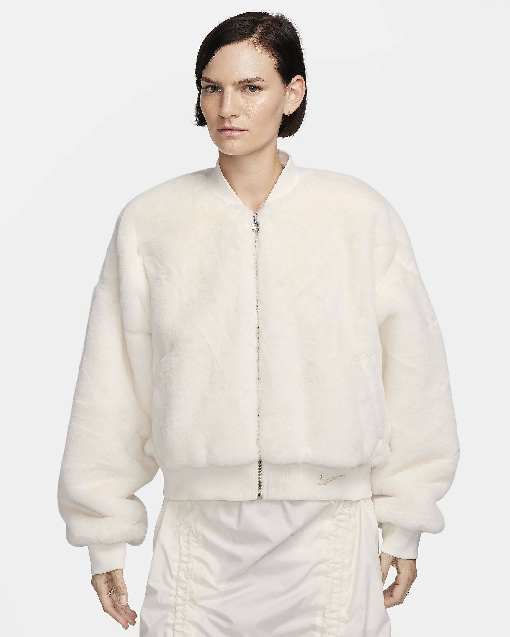 Nike Sportswear Reversible Faux Fur Bomber | Where To Buy