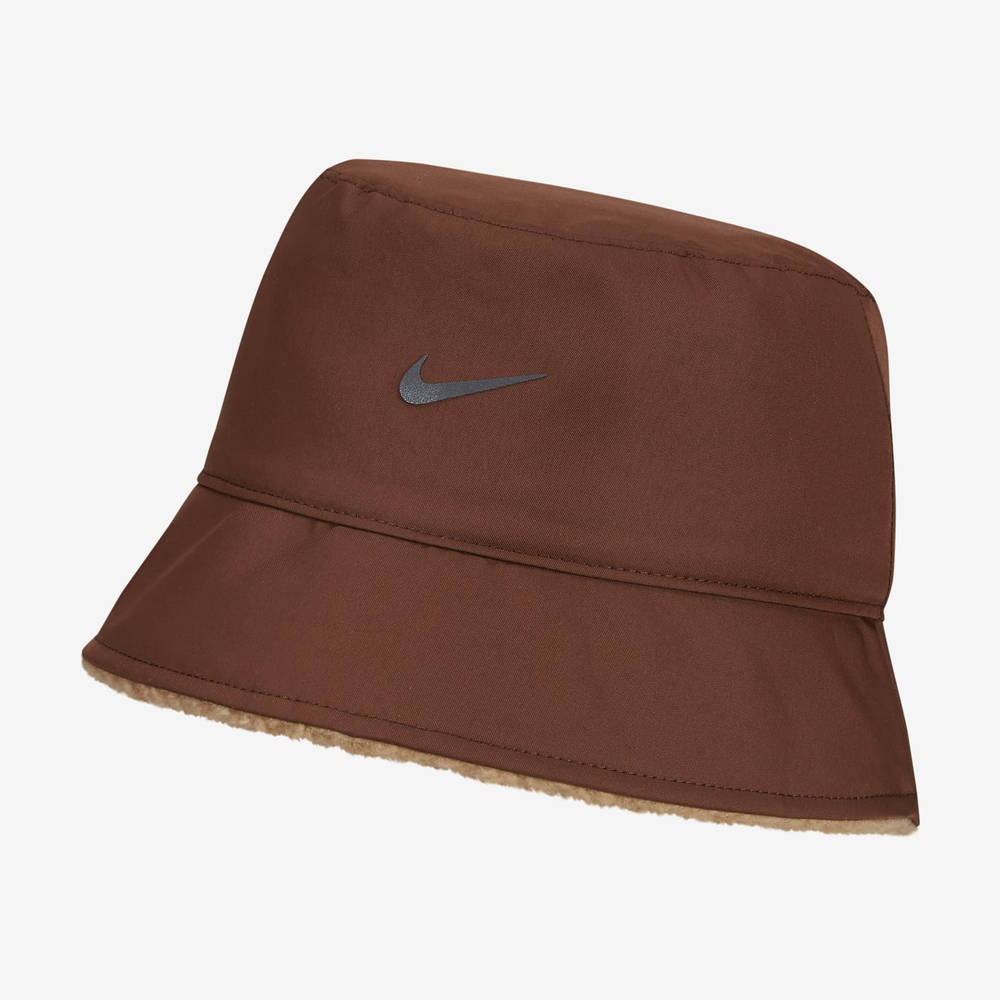 Nike Sportswear Reversible Fleece Bucket Hat - Dark Driftwood | The ...