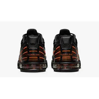 Nike TN Air Max Plus 3 Orange Spirograph FB3352-001 Back