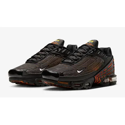 Nike TN Air Max Plus 3 Orange Spirograph FB3352-001 Side