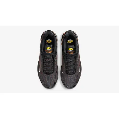 Nike TN Air Max Plus 3 Orange Spirograph FB3352-001 Top