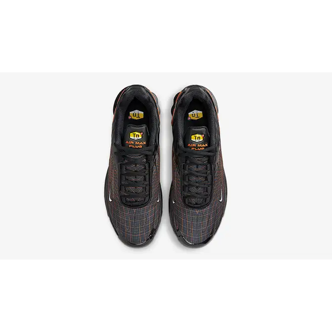 Nike TN Air Max Plus 3 Orange Spirograph FB3352-001 Top