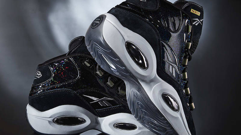 Panini x Reebok Question Black Pulsar Prizm HQ4135 Side