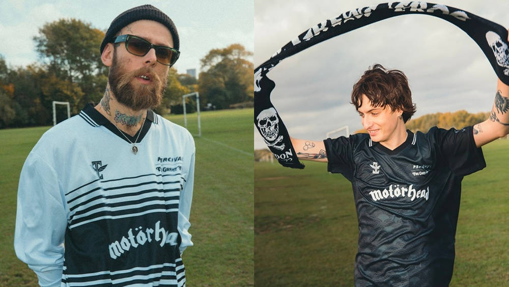 Image via Percival Percival x The Great Frog Ready a Rock 'n' Roll Themed Football Collection