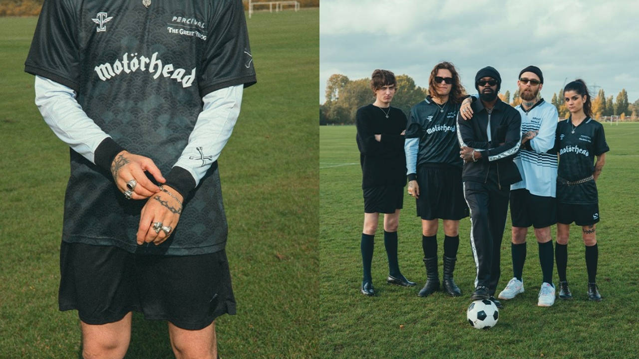 Percival x The Great Frog Ready a Rock 'n' Roll Themed Football Collection