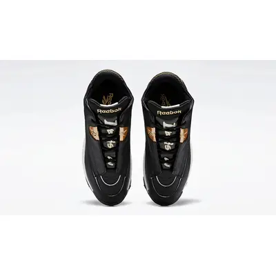 Reebok black clearance gold