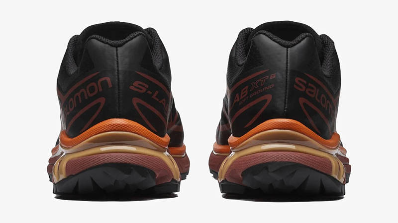 Salomon XT-6 Black Chocolate Orange L41750900 Back