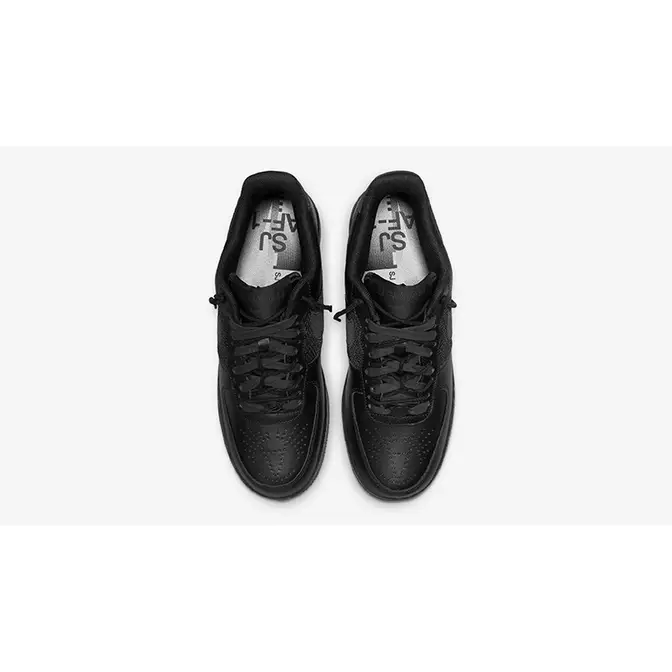 Nike Mens Air Force 1 Low x Slam Jam Shoes 'Black