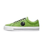 Stussy x Suede Converse One Star 8 Ball Green