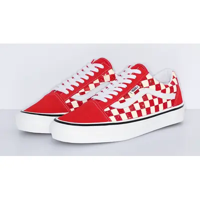 Old skool red checkered on sale vans