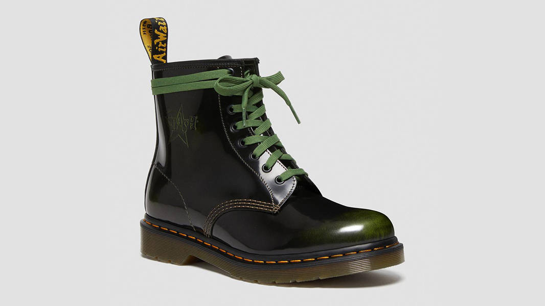 The Clash x Dr. Martens 1460 Army Green Arcadia