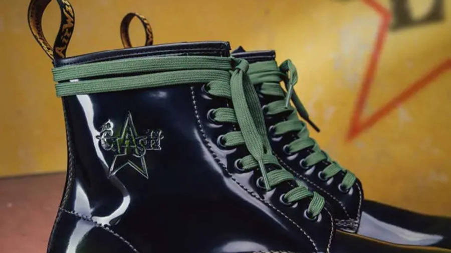The Clash x Dr. Martens 1460 Army Green Arcadia Where To Buy undefined The Sole Supplier