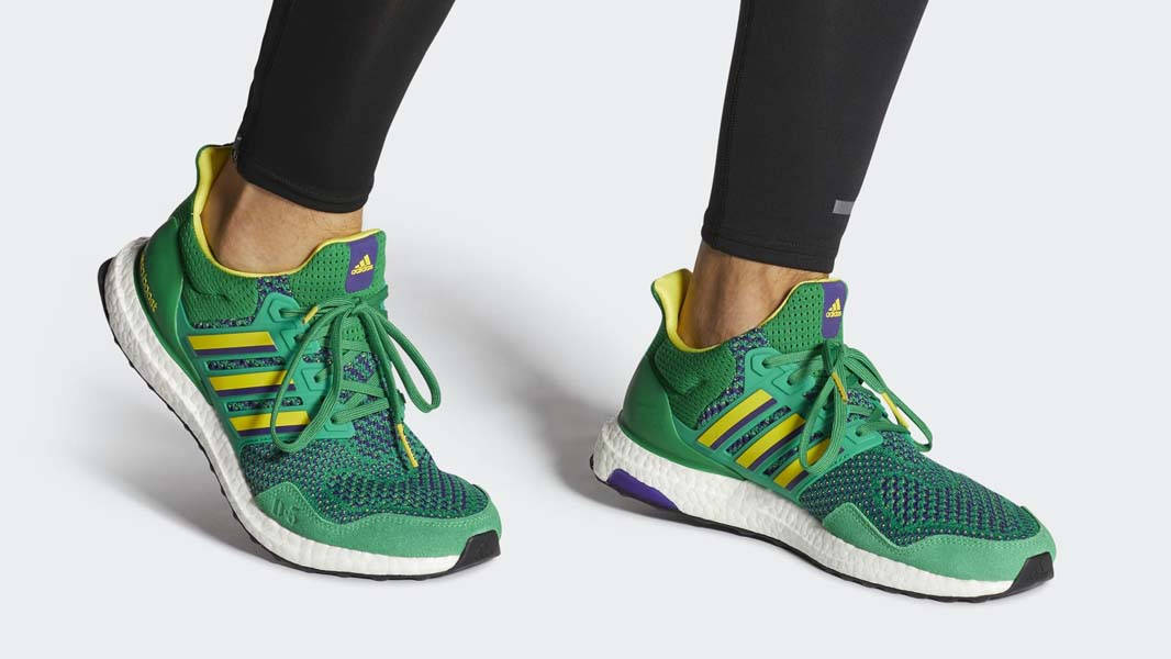 The Mighty Ducks x adidas Ultra Boost 1.0 DNA Team Green On Foot