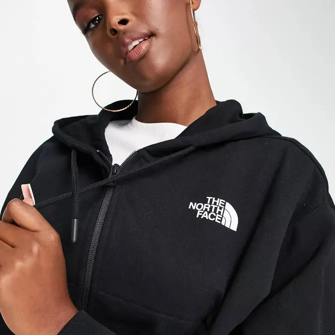 The North Face Icon Cropped Zip Up Hoodie | Where To Buy | The