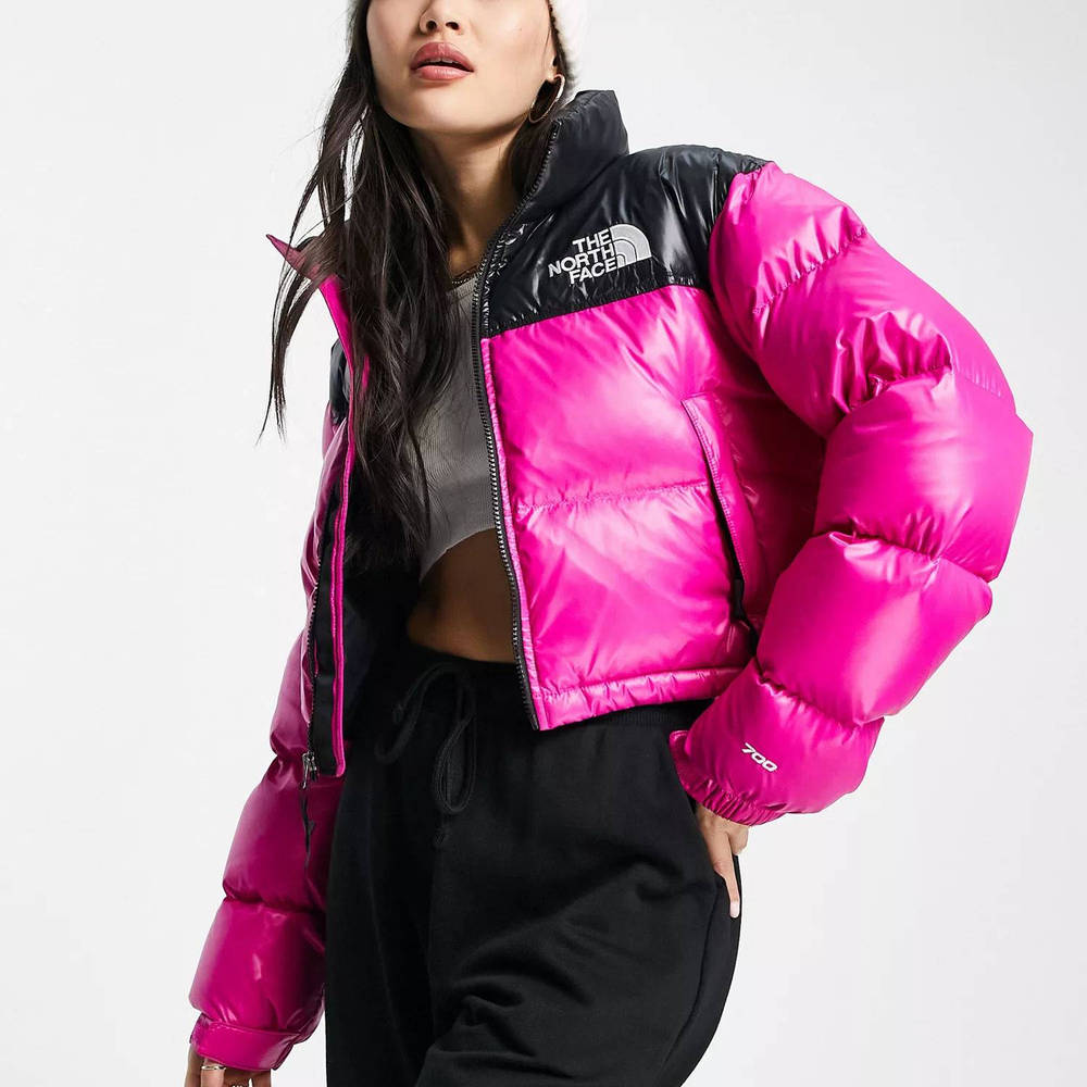 The North Face Nuptse Cropped Down 
