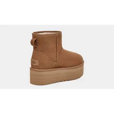 UGG Classic Mini Platform Chestnut 1134991-CHE Back