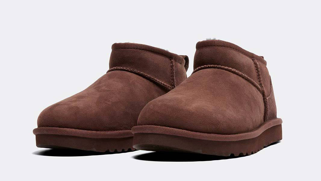 Burnt Cedar Dark Brown Ugg Boots UGG Classic Ultra Mini Boots