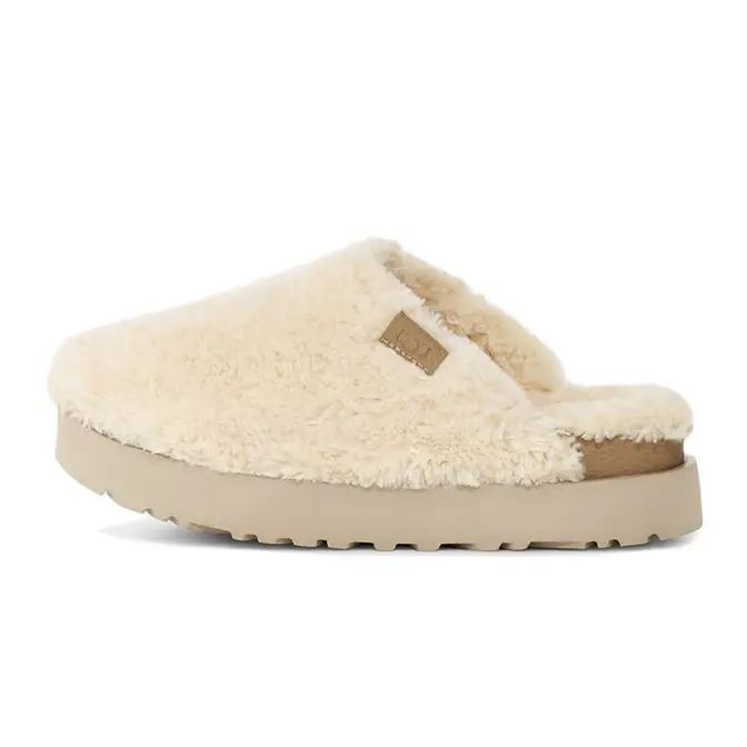 Ugg natural fuzz yeah slippers hot sale