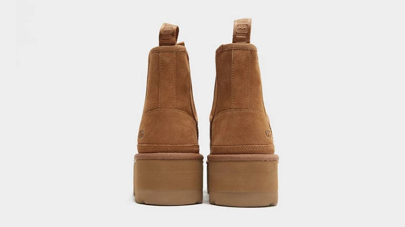 UGG Neumel Platform Chelsea Boot Chestnut 1134526-CHE Back