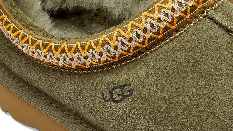 UGG Tasman Slippers Burnt Olive 5955-BTOL Detail