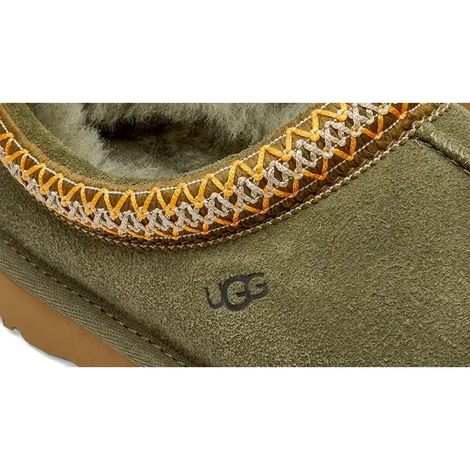 Ugg tasman discount slippers olive green