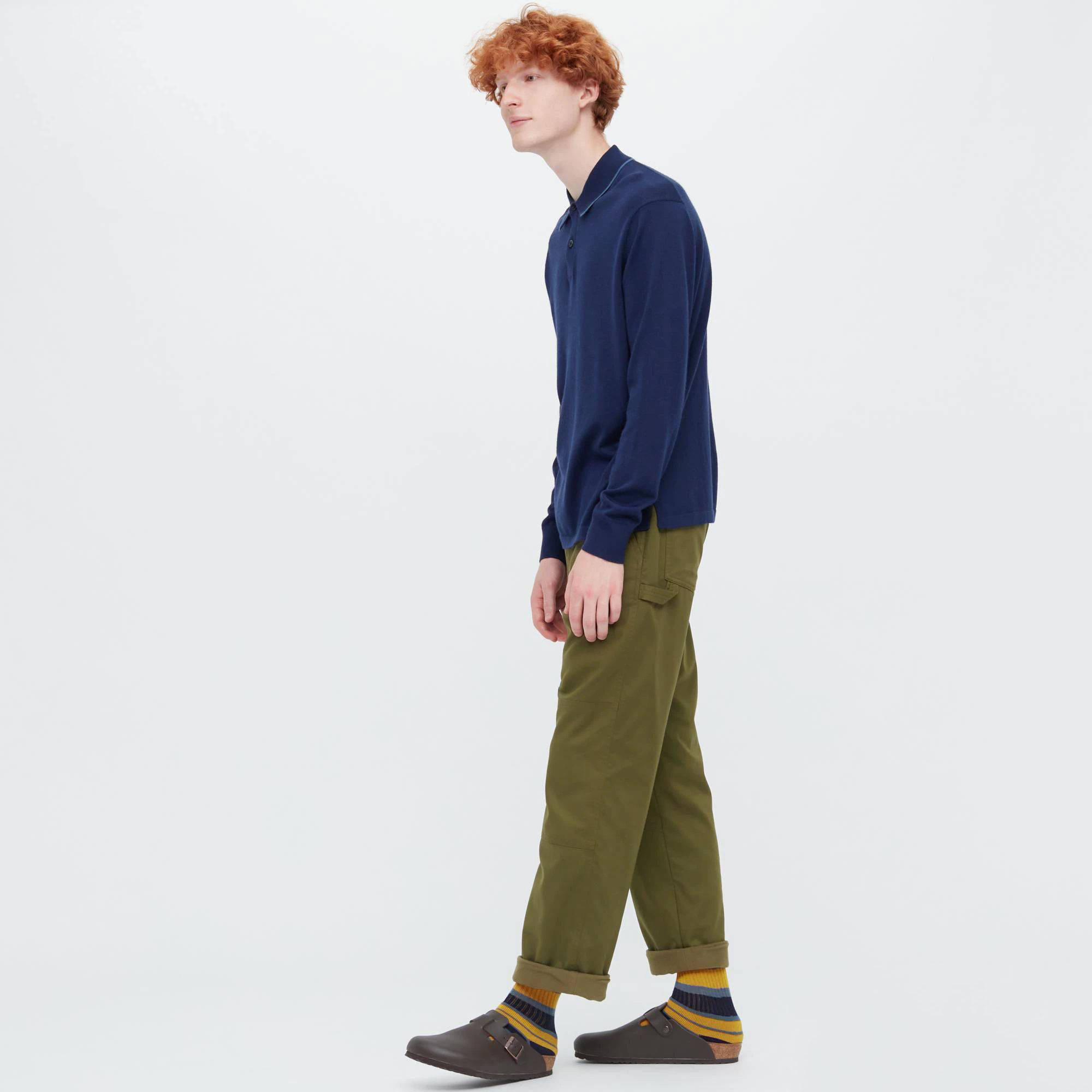 SALE】UNIQLO HEATTECH Warm Easy Jogger Pants JW ANDERSON good for outdoor  JAPAN