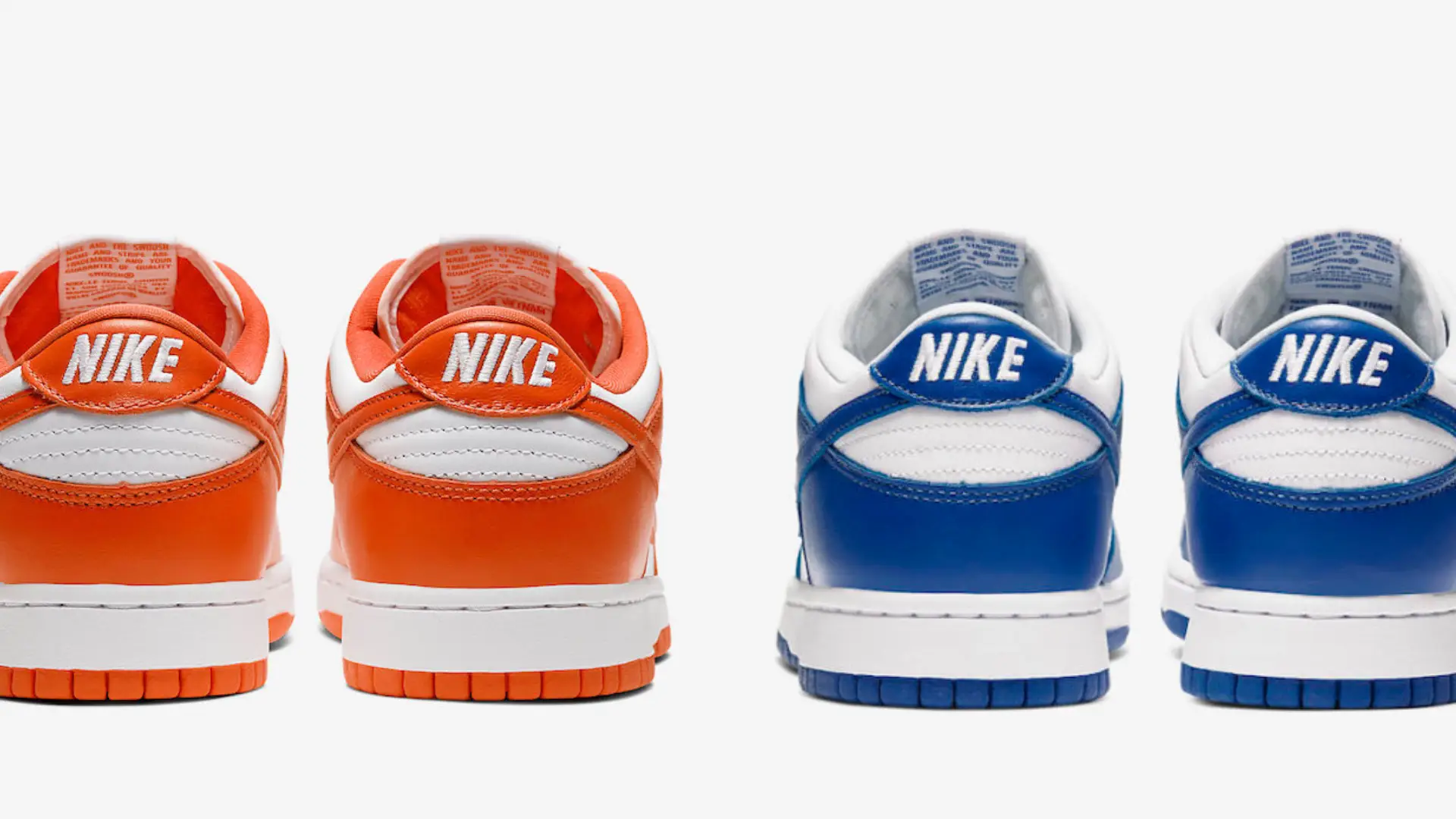 The Nike Dunk Low Kentucky and Syracuse Are Returning Soon The Sole Supplier