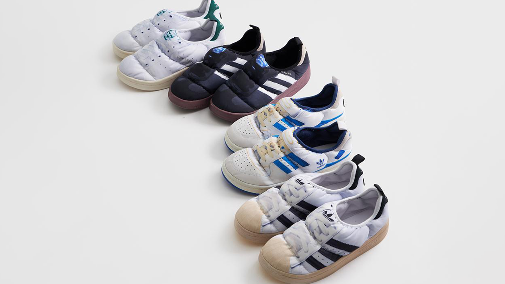The adidas Originals Puffylette Printed” Pack Adds Cosy Twist to Fan-Fave Styles | The Sole Supplier