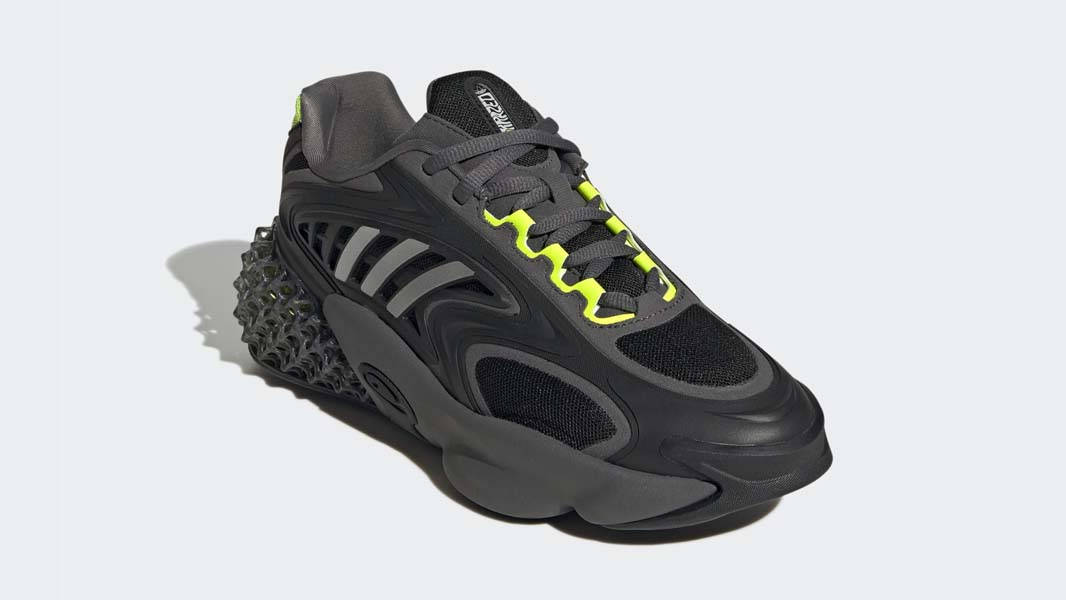 adidas 4D Krazed Black Silver Metallic Front
