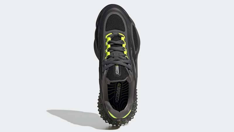 adidas 4D Krazed Black Silver Metallic Middle