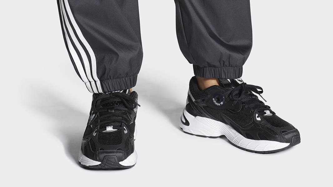 adidas Astir Black White GY5260 on feet