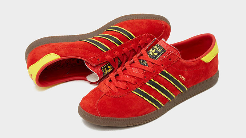 adidas Bern Bold Red Black size Exclusive HR0090 Front