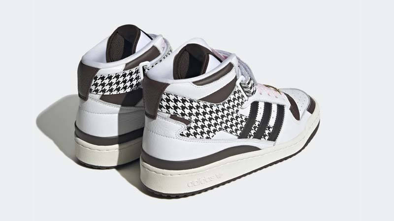 adidas Forum Mid Houndstooth Back